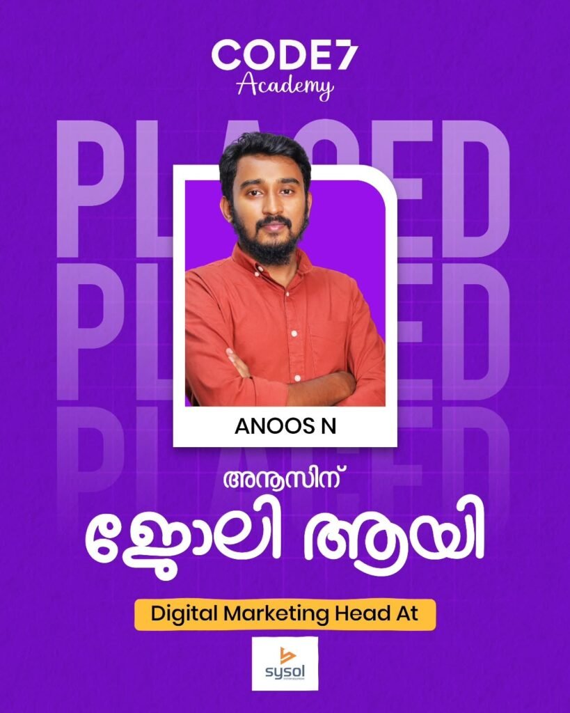 Anoons N Placed as digital marketing head